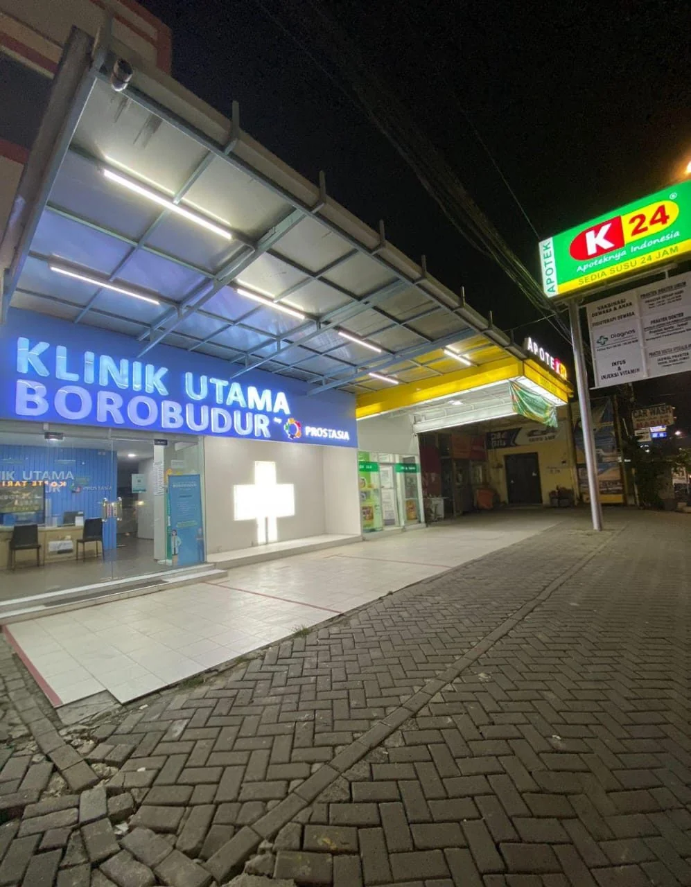 Tampak depan Klinik Utama Borobudur by Prostasia di Cibodas, Tangerang